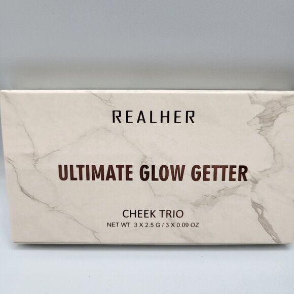 RealHer "Ultimate Glow Getter" Cheek Trio – Brand New, Never Used - Picture 1 of 4